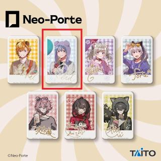 【Neo-Porte】【B白雪レイド】Neo-Porte 描き下ろしスクエア缶バッジ