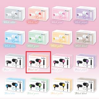 【家電製品(プライズ)】【J:Black red】Bluetoothイヤホン Kirari +α