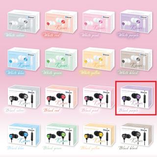 【家電製品(プライズ)】【L:Black purple】Bluetoothイヤホン Kirari +α