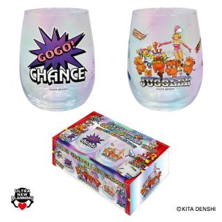 【ジャグラー】JUGGLER　冷やしてペカっと色が変わるカラーチェンジペアグラス