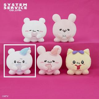 【らぶいーず】【Cすもっぴ(おやすみ)】らぶいーず ころっとぬいぐるみ