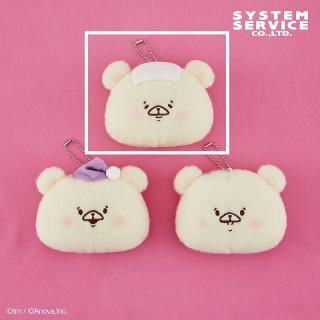 【ともだちはくま】【Aタオル】ともだちはくま 冬毛のくまのふわふわポーチ