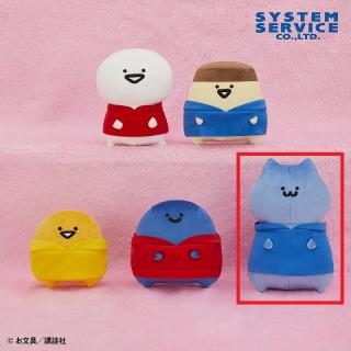 【お文具といっしょ】【E猫さん】お文具といっしょ パーカーぬいぐるみ