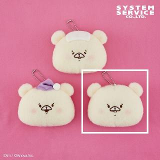 【ともだちはくま】【Cふつう】ともだちはくま 冬毛のくまのふわふわポーチ