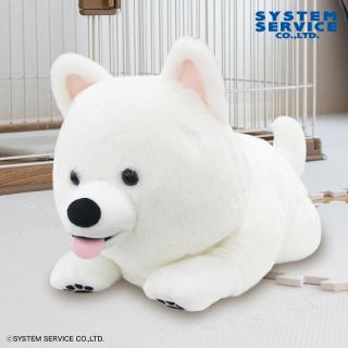 【FANS】FANS サモエドの子犬ぬいぐるみXL プレミアム