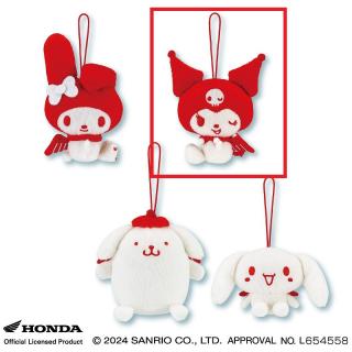 【サンリオ】【Bクロミ】サンリオキャラクターズ×HONDA Wingマーク ぬいぐるみ