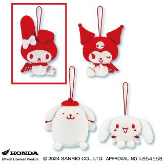 【サンリオ】【Aマイメロディ】サンリオキャラクターズ×HONDA Wingマーク ぬいぐるみ