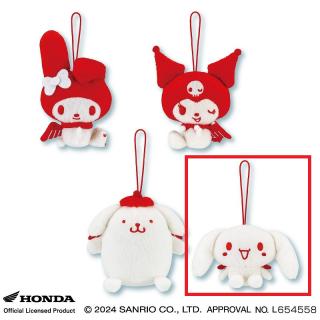【サンリオ】【Cシナモロール】サンリオキャラクターズ×HONDA Wingマーク ぬいぐるみ