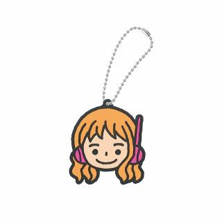 【ワンピース】【Bナミ】ワンピース ラバーキーホルダーエッグヘッド麦わらの一味vol.1