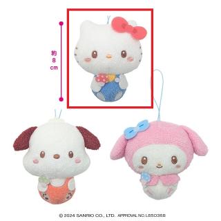 【サンリオ】【Aハローキティ】サンリオキャラクターズ ポコポコきのこマスコット1
