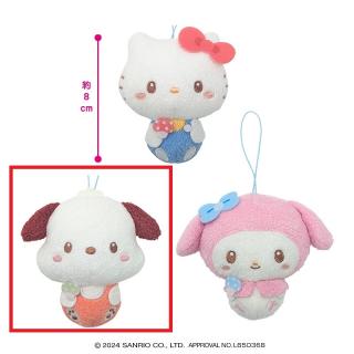 【サンリオ】【Cポチャッコ】サンリオキャラクターズ ポコポコきのこマスコット1