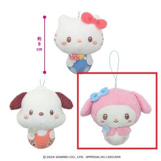 【サンリオ】【Bマイメロディ】サンリオキャラクターズ ポコポコきのこマスコット1