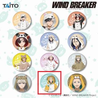 【WIND BREAKER】【K梅宮一(バストアップ)】『WIND BREAKER』　描き下ろし缶バッジ