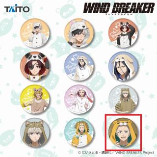 【WIND BREAKER】【L梅宮一(顔アップ)】『WIND BREAKER』　描き下ろし缶バッジ