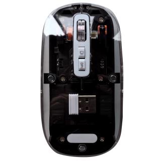 【家電製品(プライズ)】【Bブラック】ライトインジケーターマウス YD-1747