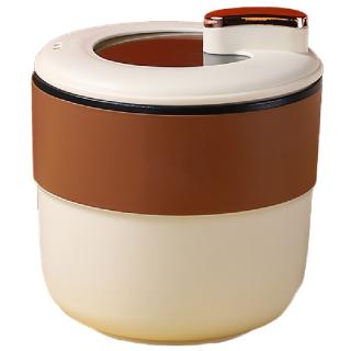 【家電製品(プライズ)】【A蓋ブラウン】ナチュラルカラーマルチクックポット YD-1118