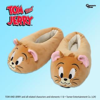 【トムとジェリー】【Bジェリー】トムとジェリー ふわふわルームシューズ
