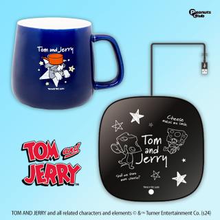 【家電製品(プライズ)】【Aブルー】トムとジェリー マグ＆ウォーマー