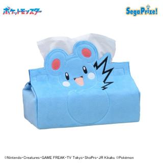【ポケットモンスター】【Aルリリ】ポケットモンスター [PtZ]ティッシュボックスカバー　～ルリリ／カヌチャン／アルクジラ～