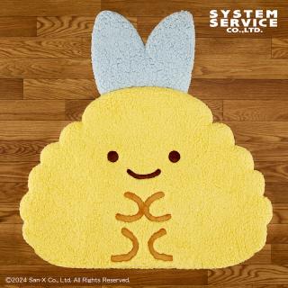 【すみっコぐらし】【あじふらいのしっぽ】すみっコぐらし ビッグダイカットラグ あじふらいのしっぽ
