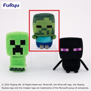 【マインクラフト】【Bゾンビ】マインクラフト デフォルメぬいぐるみ
