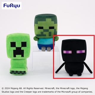 【マインクラフト】【Cエンダーマン】マインクラフト デフォルメぬいぐるみ
