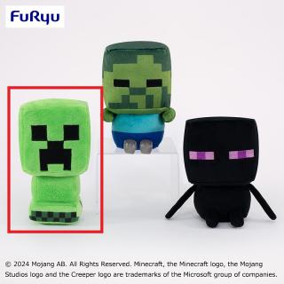 【マインクラフト】【Aクリーパー】マインクラフト デフォルメぬいぐるみ