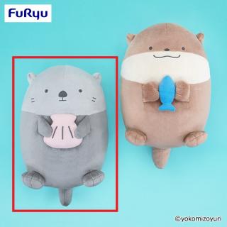 【なんでもいきもの】【Aラッコ】なんでもいきもの ぷかぷかBIGぬいぐるみ（ラッコとカワウソ）