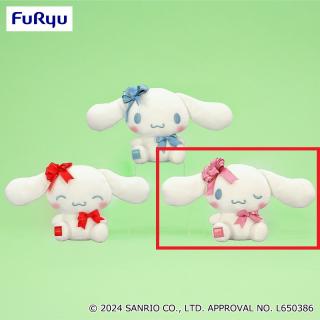 【サンリオ】【Cピンク】シナモロール ラッピングリボンぬいぐるみ