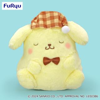 【サンリオ】ポムポムプリン すやすやBIGぬいぐるみ