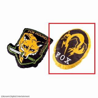 【METAL GEAR SOLID】【A:FOX】METAL GEAR SOLID　部隊章ダイカットクッション