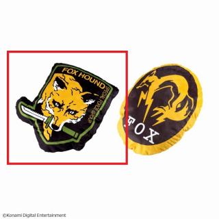 【METAL GEAR SOLID】【B:FOX HOUND】METAL GEAR SOLID　部隊章ダイカットクッション