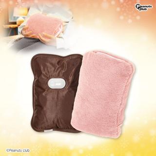 【家電製品(プライズ)】【B:PINK】蓄熱式湯たんぽ ふわふわカバー付