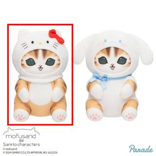 【サンリオ】【Aキティ】mofusand×サンリオキャラクターズBIGぬいぐるみ②