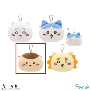 【ちいかわ】【Cくりまんじゅう】ちいかわ ぬいぐるみパスケースポーチ①