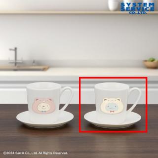 【すみっコぐらし】【Bとかげ】すみっコぐらし おうちでくまカフェ ぷっくりマグ＆小皿セット