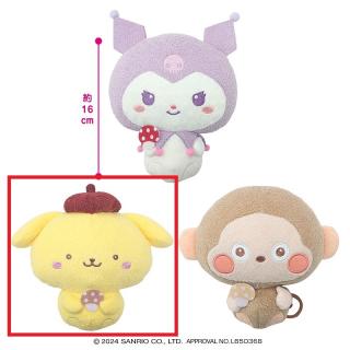 【サンリオ】【Bポムポムプリン】サンリオキャラクターズ ポコポコきのこドール2