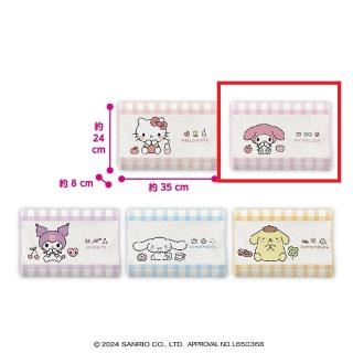 【サンリオ】【Aマイメロディ】サンリオキャラクターズ ゆるっとシンプル低反発まくら