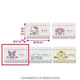 【サンリオ】【Bクロミ】サンリオキャラクターズ ゆるっとシンプル低反発まくら