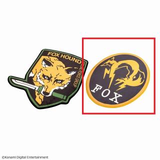 【METAL GEAR SOLID】【A:FOX】METAL GEAR SOLID　部隊章フロアマット