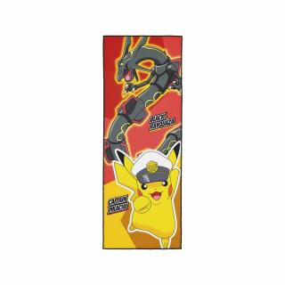 【ポケットモンスター】【Aピカチュウ×黒いレックウザ】ポケットモンスター マイクロファイバータオル