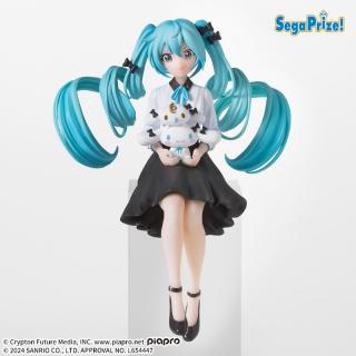 【サンリオ】【初音ミク×シナモロール】初音ミクシリーズ ちょこのせ [PM]フィギュア“初音ミク×シナモロール”おすましVer.