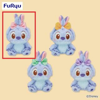 【ディズニー】【Aピンク】スティッチ ミルキーボア マスコット～うさ耳むすび～