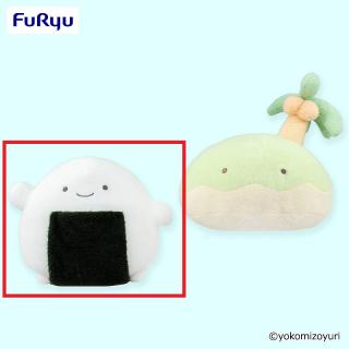 【なんでもいきもの】【Aのりおにぎり】なんでもいきもの もふもふBIGぬいぐるみ（のりおにぎりとこじま）