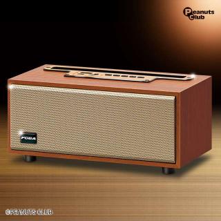【家電製品(プライズ)】【A:BROWN】ウッドスピーカーFUGA 5