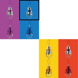 【Gブルー×シルバー】NEWクレーンアーム　キーホルダー2
