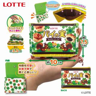 【コラボプライズ】【Aパイの実】LOTTE 三つ折りウォレット