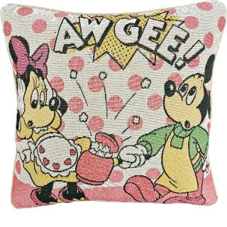 【ディズニー】【Cミッキー&ミニー】ディズニー ゴブラン織り背あてクッション