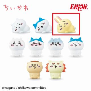 【ちいかわ】【Cうさぎ(寝そべり)】ちいかわ インテリアミニフィギュア3