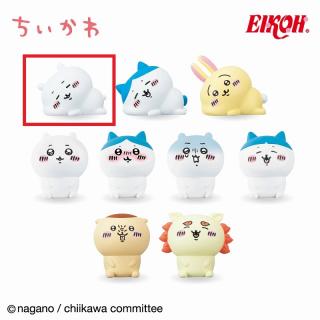 【ちいかわ】【Aちいかわ(寝そべり)】ちいかわ インテリアミニフィギュア3